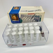 Windmere Salon Mate Hot Roller 18 Curlers Includes 7 Large/13 Small Clips Tested