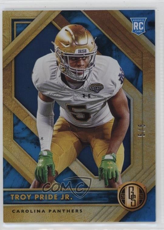 Troy Pride Jr. Panini Gold Standard #197 Sapphire