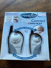 Evenflo Whisper Connect Two-Way Baby Monitor Transmitter & Receiver, 900MHz
