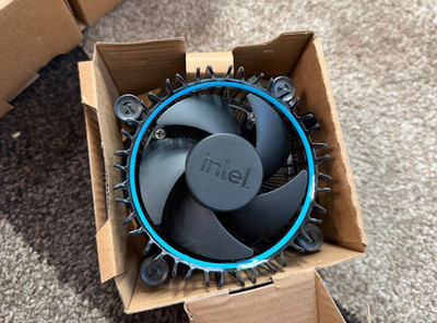Intel Laminar RM1 CPU Cooler LGA1851 LGA1700 Copper Core Heatsink 12th 13th 14th