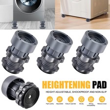 4-PCS Anti Vibration Washing Machine Support Anti-Slip Rubber Feet Base Pads Mat
