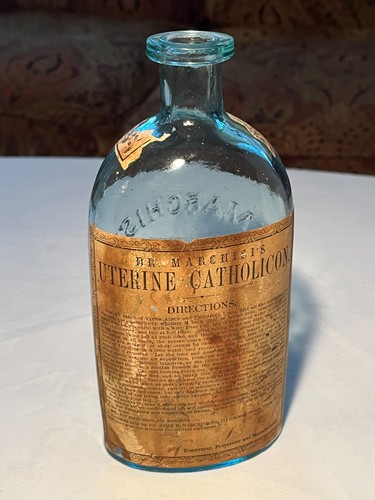 1860s Dr Marchisi Uterine Catholicon Dr John B Marchisi 171 Genesee St Utica NY