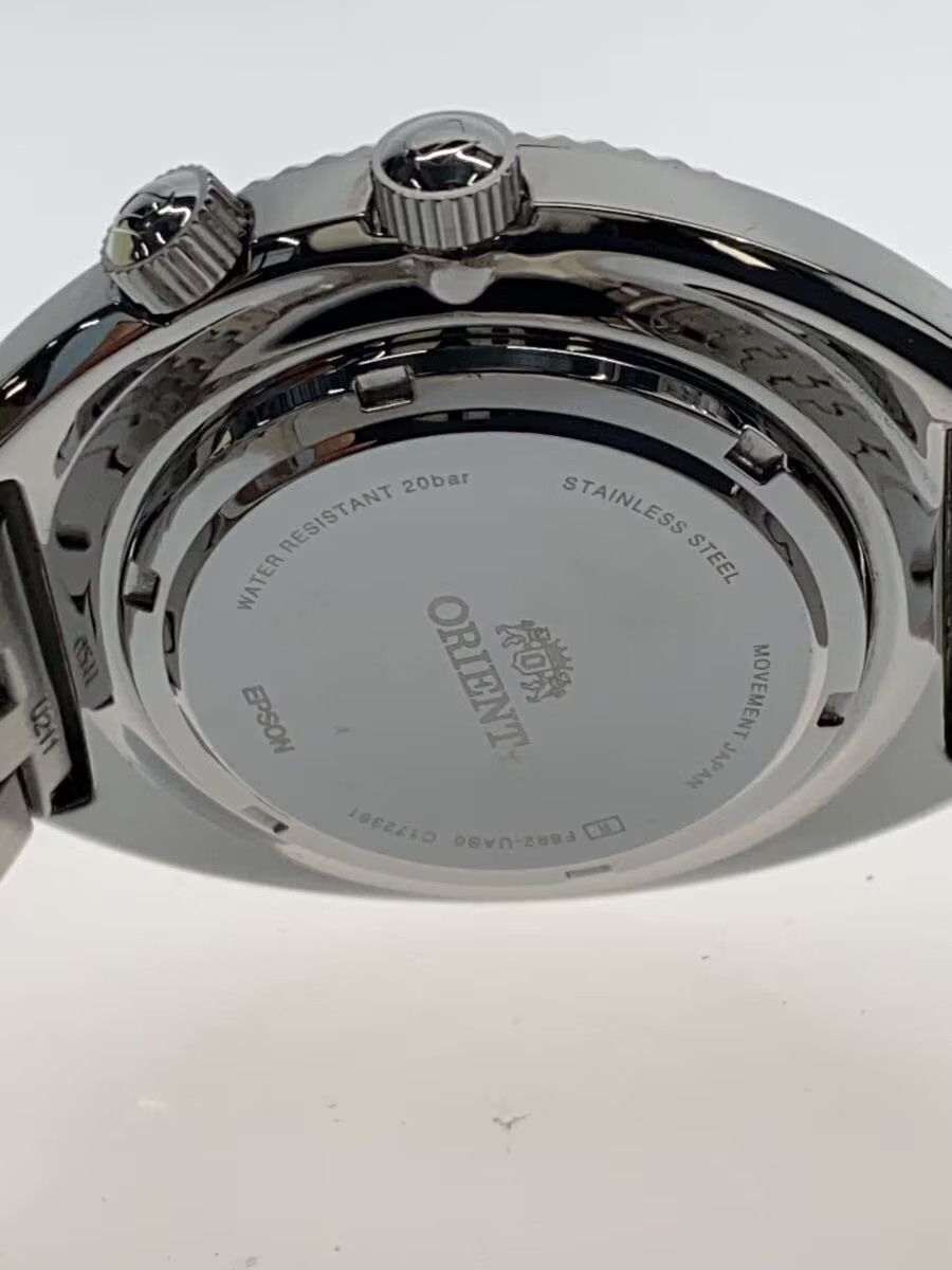 ORIENT World Map Automatic Watch Analog Stainless… - image 3