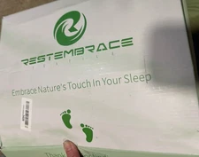 Fitted Grounding Sheet King Size RestEmbrace Gray 25% Ultra High Silver Content