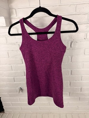 Beyond The Bump Beyond Yoga Racerback Tank Purple Size Small 