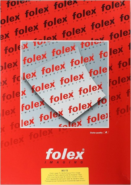 Folex Color-Laserfolie BG-72 Din A3 Transparent 50 Blatt-image