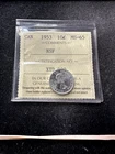 1953  NSF   ICCS  Graded Canadian,  10  Cent, **MS-65** # XTD 099