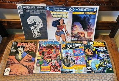 Mix Lot 7 - DC Comics 1985 to 2017 Legion Super Heroes, Superman Wonder Woman