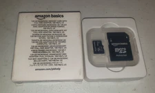 Amazon Basics Micro SDXC Memory Card with Full Size Adapter 128 GB Black Tested