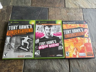 Tony Hawk Game Lot