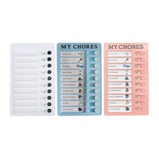 Kid Daily Chore Checklist Board Task Organiser For Daily Routine Planning