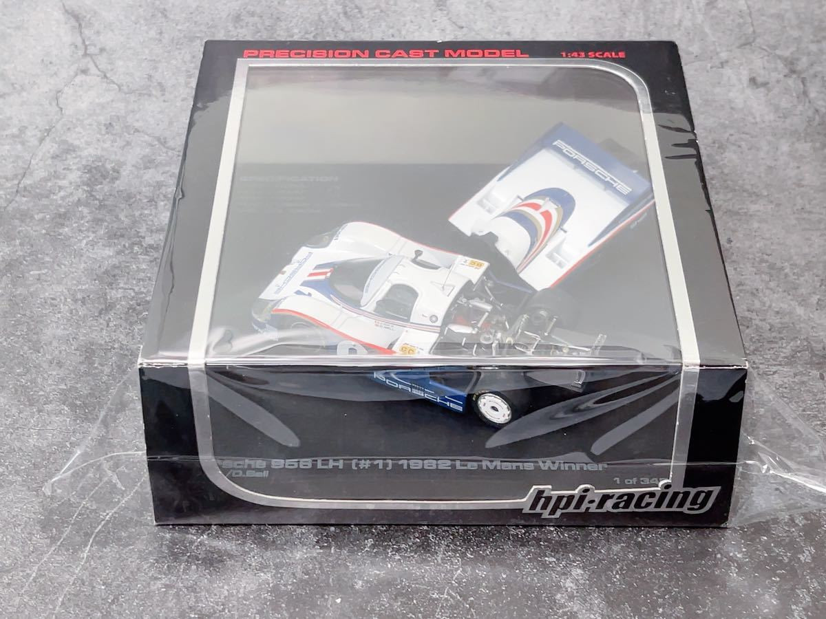 Hpi 1/43 Porsche 956 Lh 1982 Le Mans 24H Winner 1 Kyosho Hpi 1/43 Porsche 956 Lh 1982 Le Mans 24H Winner 1 Kyosho
