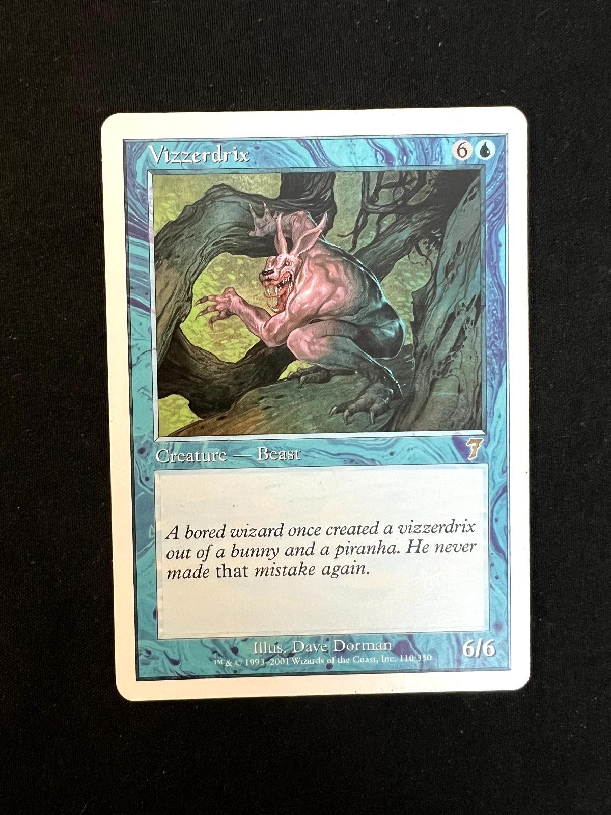 Vizzerdrix 110 R 7th Edition Magic: The Gathering LP