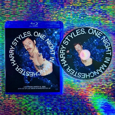 HARRY STYLES ONE NIGHT IN MANCHESTER Co-op Arena BLU-RAY 3/6/26 Dance No More