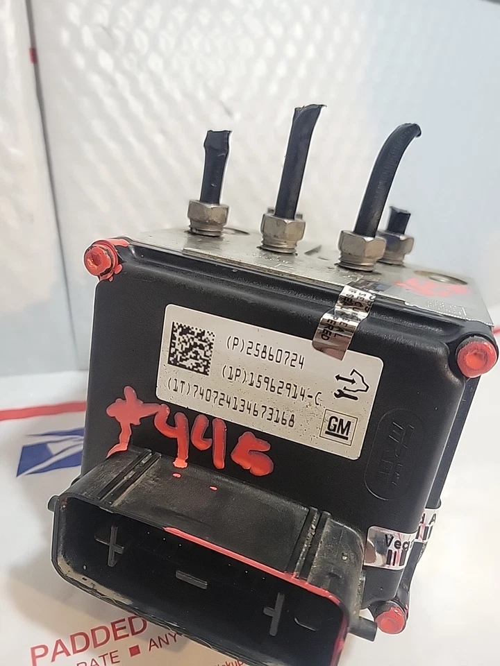 Chevrolet Express 2500 GMC Savana 2008 módulo de control de bomba ABS genuino P25860724 Foto 3 de 4