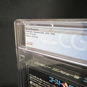 [CGC 8.0 CIB] Ghostbusters Japanese Famicom NES 1986 - Good Grade / Complete