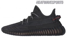 Adidas Yeezy Boost 350 V2 'Black Non-Reflective' FU9006 Men New Sizes