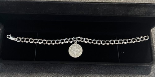 Beautiful Grand Mother Charm Bracelet -Sterling Silver