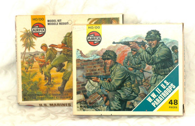 Airfix HO Scale American Soldiers: 2 Sets 