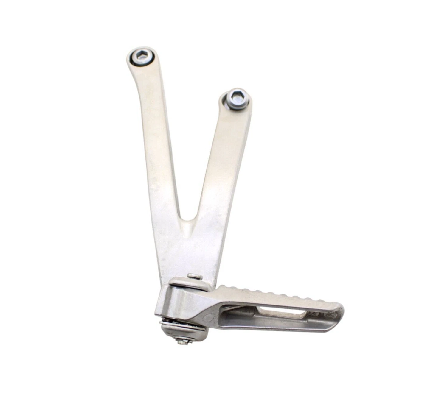 2013 - 2022 HONDA CBR600RR LEFT PASSENGER PEGS SIDE BACK REAR FOOT REST SILVER
