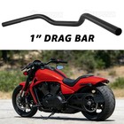 Black Drag Bar Motorcycle Drag Bar 1