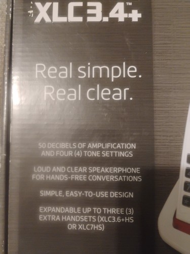 Clarity Professional XLC3.4+ Amplified Phone - Zdjęcie 2 z 9