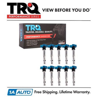 TRQ Performance Ignition Coil Set Fits 2007-2014 Lamborghini Gallardo