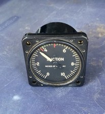 U.S. Gauge AW1821AB06 Suction Indicator Aircraft Military