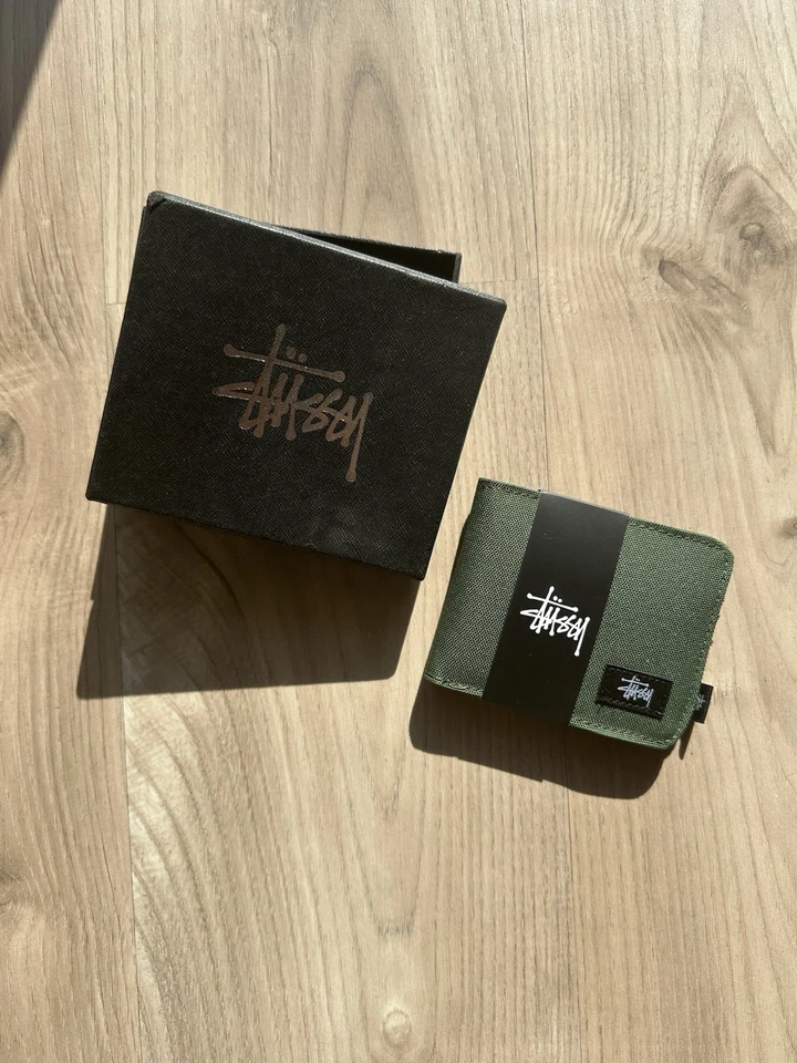 Stussy Cartera/Wallet Verde - Imagen 4 de 4