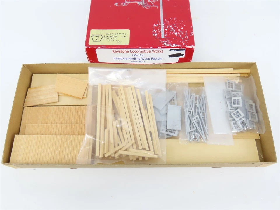 HO 1/87 Scale Keystone Kit 124 Kindling Wood Factory - Image 2 of 4