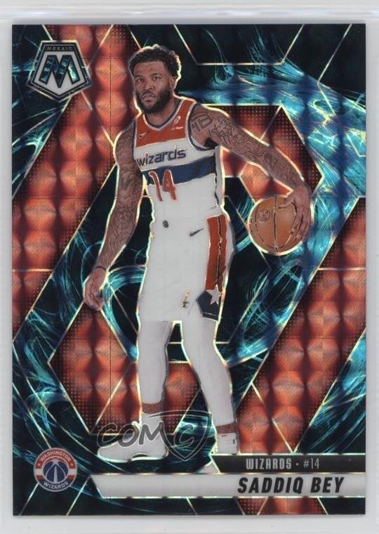 2024-25 Panini Mosaic Genesis Mosaic Prizm Saddiq Bey #79 10ps
