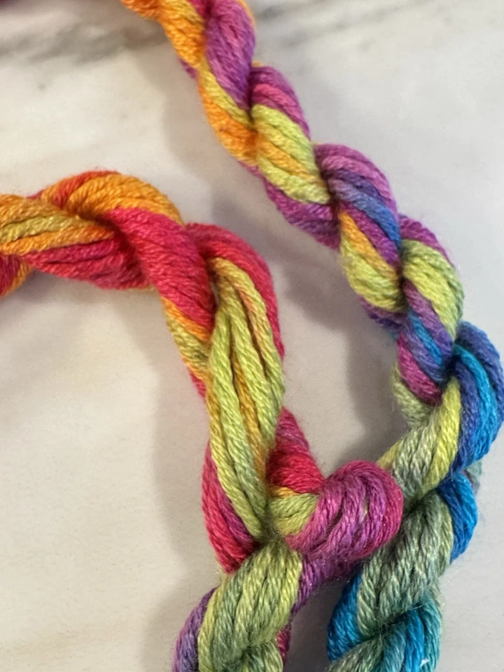 Gloriana 12 Strand Silk Floss For Needlework-2 Skeins/6 Yd Each-ADA’S RAINBOW - Image 2 of 2