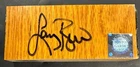 Larry Bird Autographed Authentic Piece Boston Garden Parquet Celtics PSA