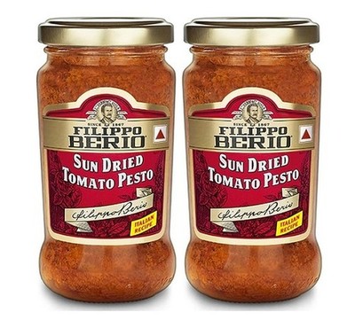 Filippo Berio Sun Dried Tomato Pesto 2 Pack