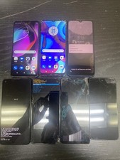 Lot Of 7 Motorola Moto G 5G 2022 / G Pure / G Stylo 2021 For PARTS Only H87