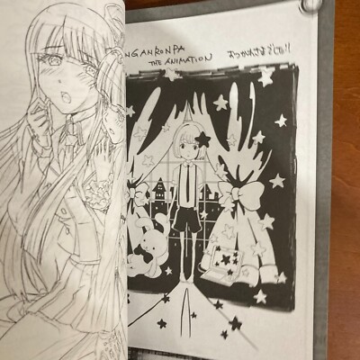 Danganronpa the Animation Staff Book Art Book Illustration | eBay