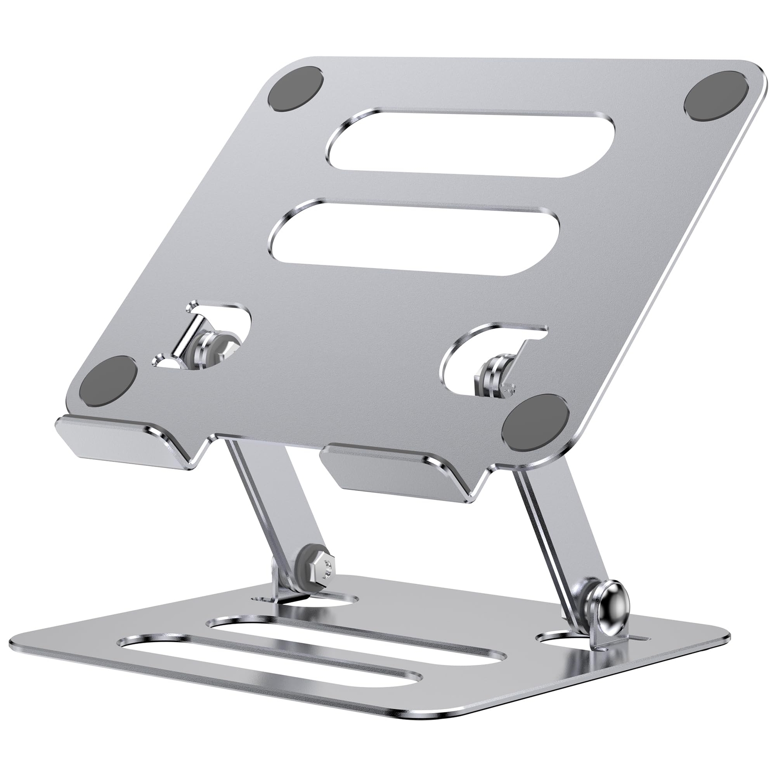 iAXBi Adjustable Foldable Aluminum Tablet Stand Holder for iPad Desk