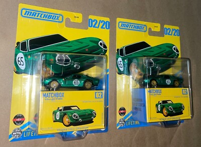 Matchbox Collectors 02/20 Green Bizzarrini 5300 GT Corsa Revival