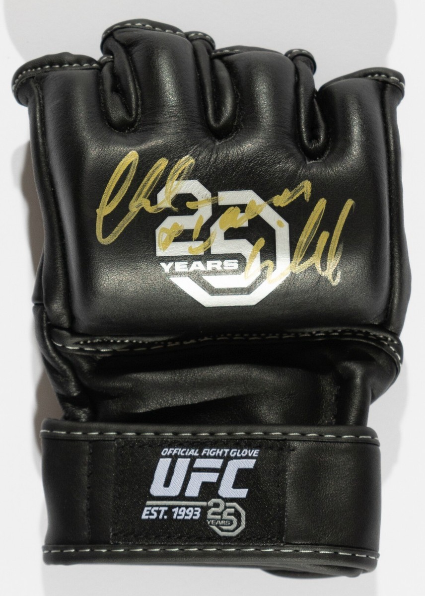 Chuck Liddell Signed Official UFC 25 Years Fight Glove BAS COA