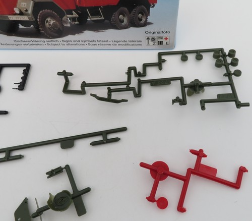 Spare parts KIBRI MILITARY FIREFIGHTER 1/87 HO of choice (view photos) - Picture 79 of 137