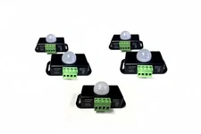 Motion Sensor 5 Pack 12V/24V Automatically Switch Detector Human Moving Infrared