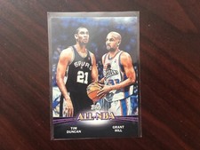 2000 tops all NBA Tim Duncan grant hill insert TC6