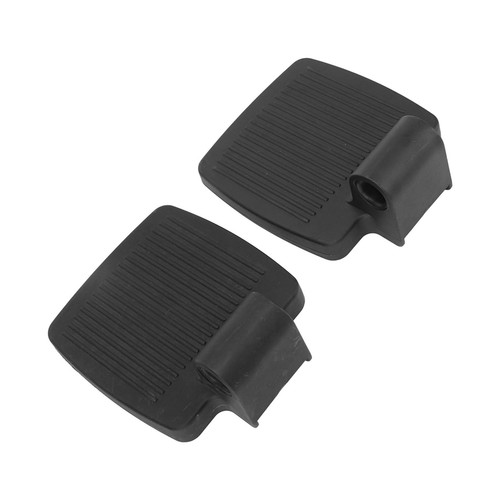 2pcs Rollstuhl Fußstützen Professionelle Kunststoff-Ersatz Rollstuhl Fußplat FAT - Bild 14 von 22