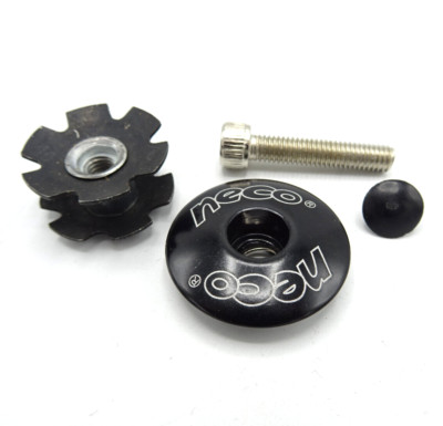 Neco Bike Ahead Headset Top Cap Set mit Bolzen & Sternmutter 1 1/8 Lenker 0089-R11