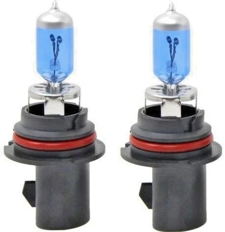 MUSTANG 9004 65/45 HB1 BULB HEAD LIGHT LAMP HIGH LOW BEAM SET PAIR HYPER WHITE