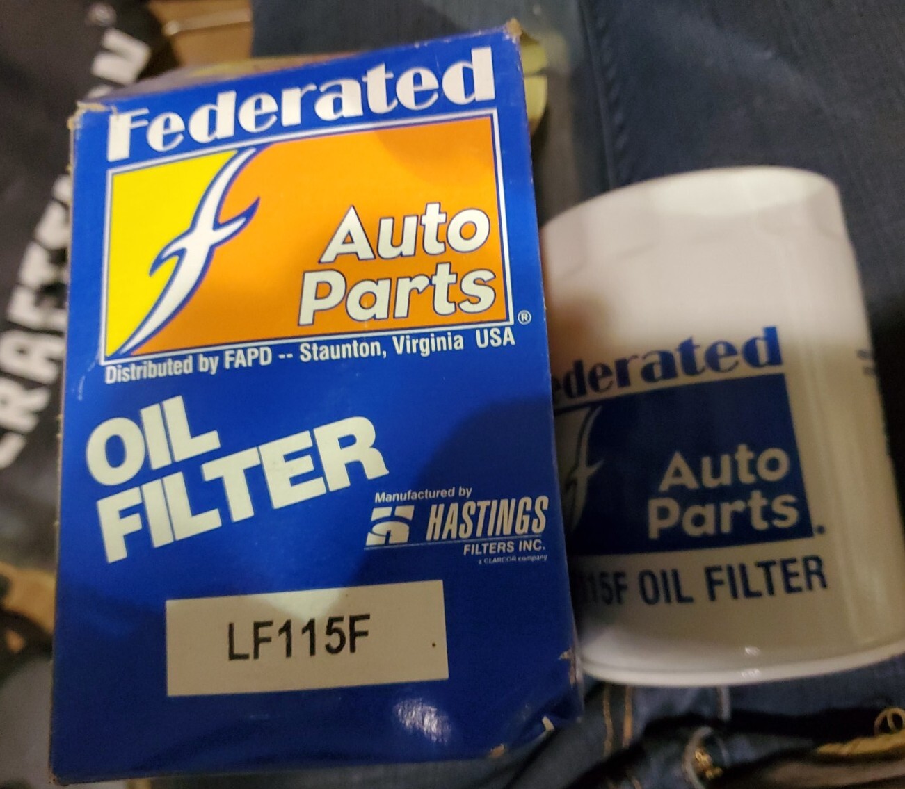 FEDERATED LF115F cross reference oil filters oilfilter