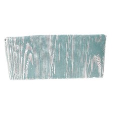 Silver Tone Fashion Clutch Evening Bag KBD146-GRN
