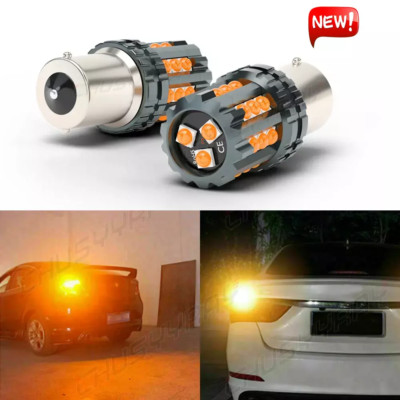 2357 Switchback LED Turn Signal Light Bulbs For Chevy GMC C1500/K1500 2500 Yukon