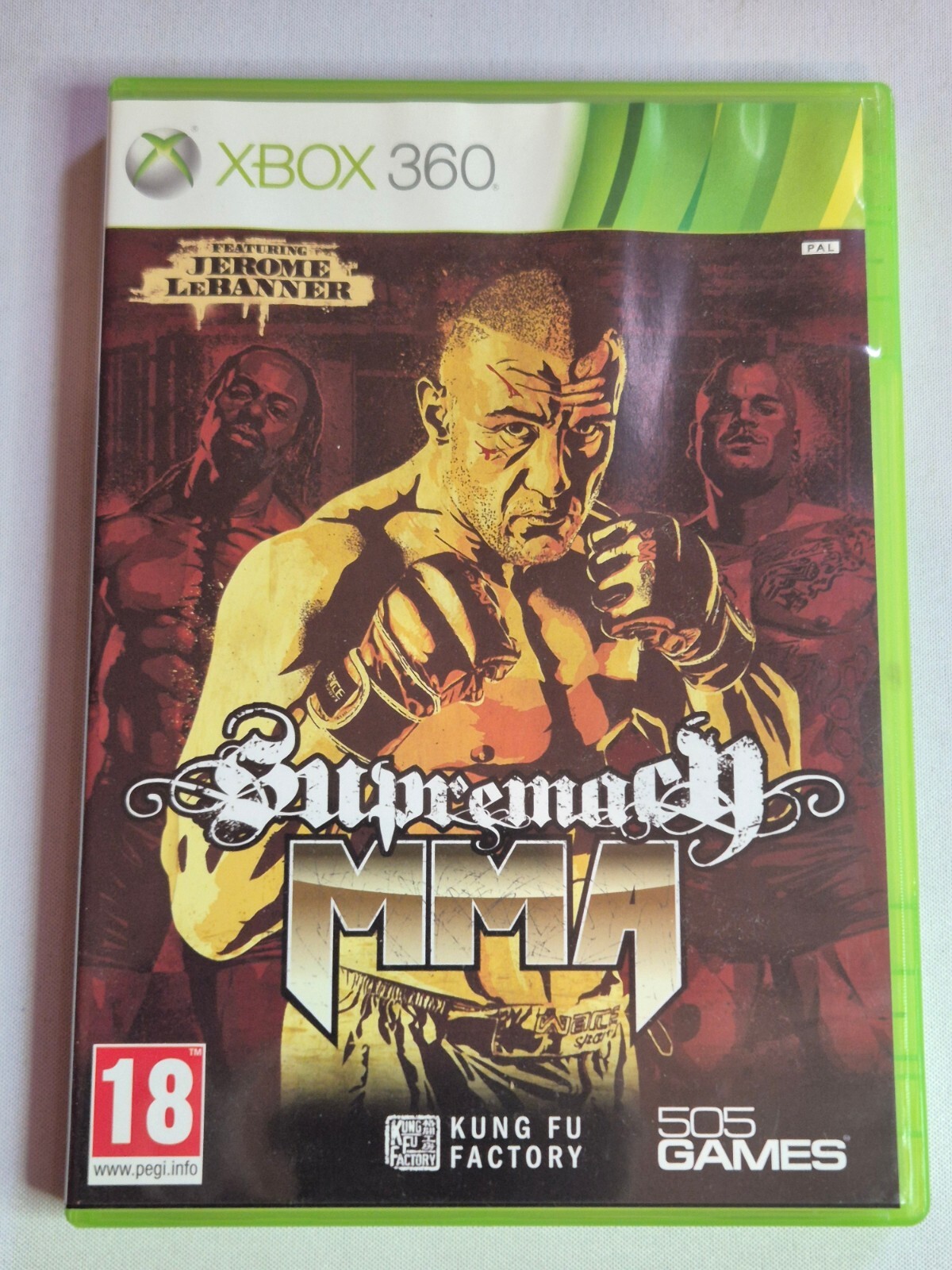 Jeu Microsoft XBOX 360 Supremacy MMA Complet avec notice PAL Français