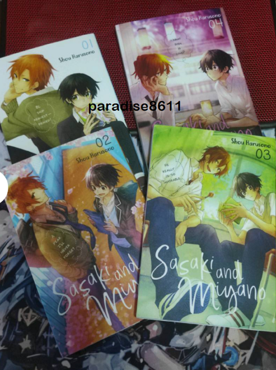 Sasaki and Miyano Manga Set Vol. 1-8 by Shou Harusono: Shou Harusono,  9781975320331 9781975323295, 9781975323820 9781975323844, 9781975341909  9781975341923, 9781975341947 9781975361037: : Books